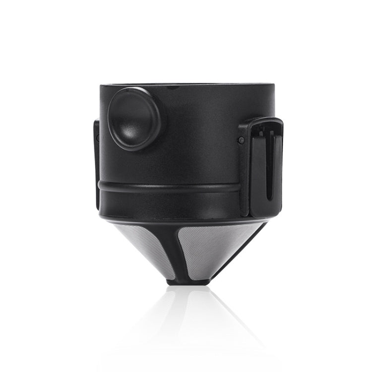 Coffee Filter Travel Convenient Foldable Double Filter(Black) - Coffee Tools by PMC TechLife | Online Shopping South Africa | PMC TechLife | Buy Now Pay Later Mobicred