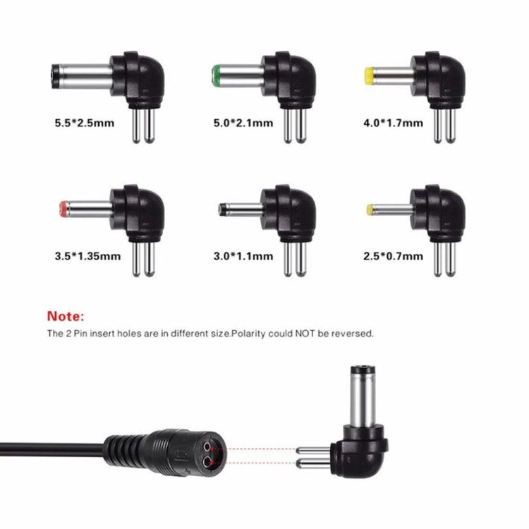 C5 3-12V 12W Adjustable Voltage Regulated Switch Power Supply Power Adapter Multifunction Charger With DC Tips(EU Plug) - AC Adapers by PMC Jewellery | Online Shopping South Africa | PMC Jewellery | Buy Now Pay Later Mobicred