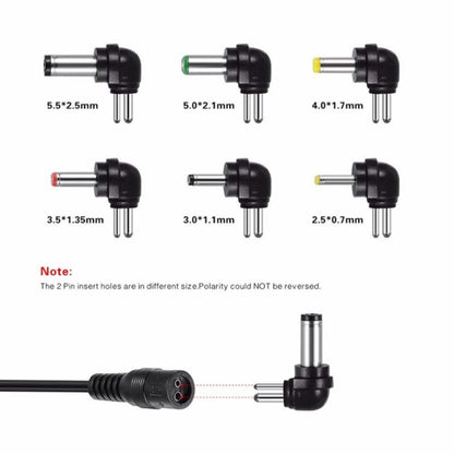 C5 3-12V 12W Adjustable Voltage Regulated Switch Power Supply Power Adapter Multifunction Charger With DC Tips(US Plug) - AC Adapers by PMC Jewellery | Online Shopping South Africa | PMC Jewellery | Buy Now Pay Later Mobicred