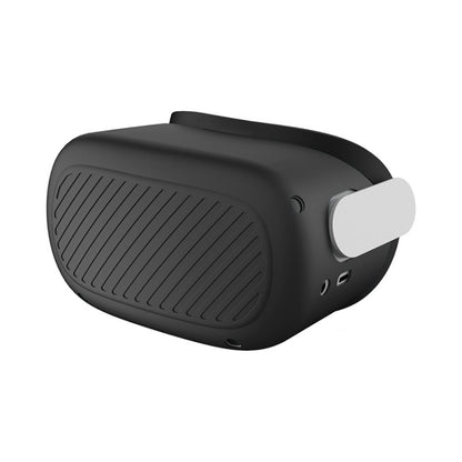 VR Glasses Silicone Waterproof Dust-Proof And Fall-Proof Protective Shell For Meta Quest(Black) - VR Accessories by PMC Jewellery | Online Shopping South Africa | PMC Jewellery | Buy Now Pay Later Mobicred