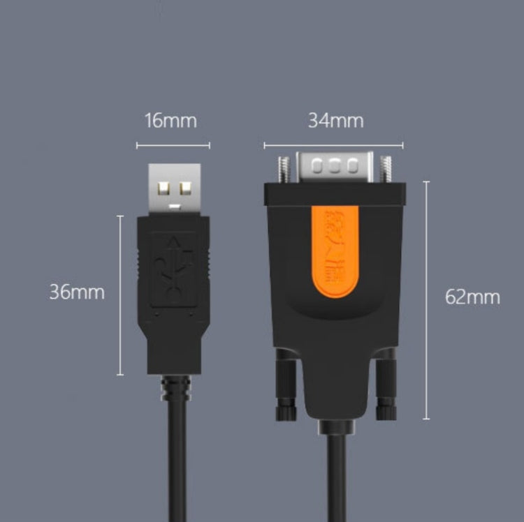 D.Y.TECH USB to DB9 RS232COM Serial Cable, Specification��� PL2303 1.5m - RS485 / RS232 Series by D.Y.TECH | Online Shopping South Africa | PMC TechLife | Buy Now Pay Later Mobicred