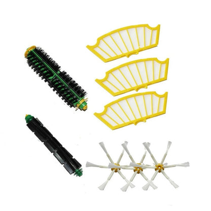 8 PCS / Set Sweeper Rolling Brush + Side Brush + Filter + Brush For iRobot Roomba 500 Series(Carton Packaging) - For iRobot Accessories by PMC Jewellery | Online Shopping South Africa | PMC Jewellery | Buy Now Pay Later Mobicred