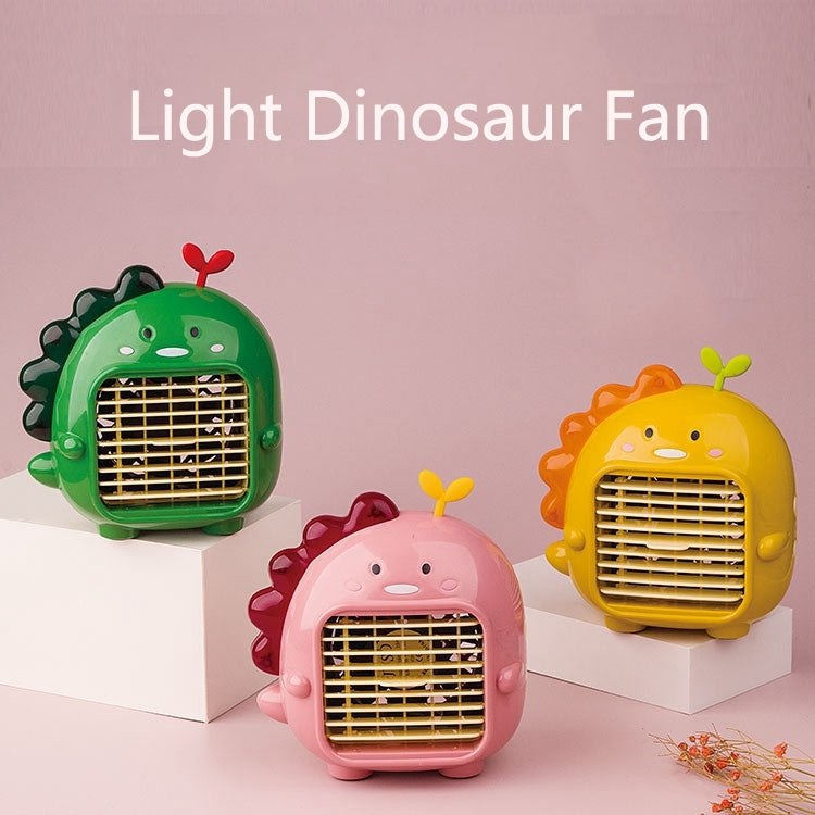 A9 Desktop Dinosaur Fan USB Mini Large Wind Fan(Yellow) - Electric Fans by PMC Jewellery | Online Shopping South Africa | PMC Jewellery | Buy Now Pay Later Mobicred