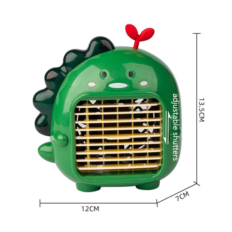 A9 Desktop Dinosaur Fan USB Mini Large Wind Fan(Green) - Electric Fans by PMC Jewellery | Online Shopping South Africa | PMC Jewellery | Buy Now Pay Later Mobicred