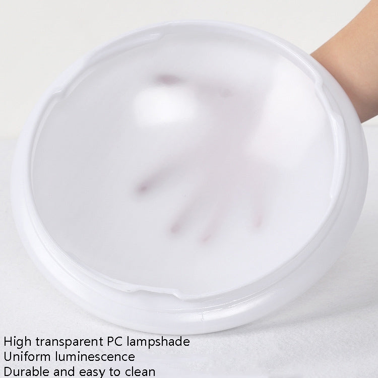 LED Sound Light Control Ceiling Lamp Round Corridor Intelligent Sensor Lamp, Power source: 24W 400mm(Warm White) - free shipping - PMC TechLife - Order now!