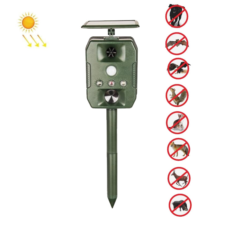 Ultrasonic Mouse Repeller Solar Outdoor Animal Repeller - Outdoor Insect Repellent by PMC TechLife | Online Shopping South Africa | PMC TechLife | Buy Now Pay Later Mobicred