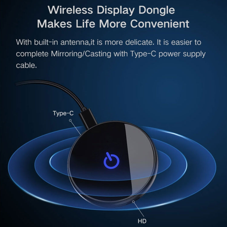 C29  4K 60Hz 2.4G + 5G  WeChat APP Wireless Display Dongle TV Stick WiFi DLNA HDMI-Compatible Display Receiver For TV iOS / Android Phone - Wireless Display Dongle by PMC Jewellery | Online Shopping South Africa | PMC Jewellery | Buy Now Pay Later Mobicred