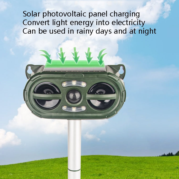 Ultrasonic Mouse Repeller Solar Outdoor Animal Repeller - free shipping - PMC TechLife - Order now!