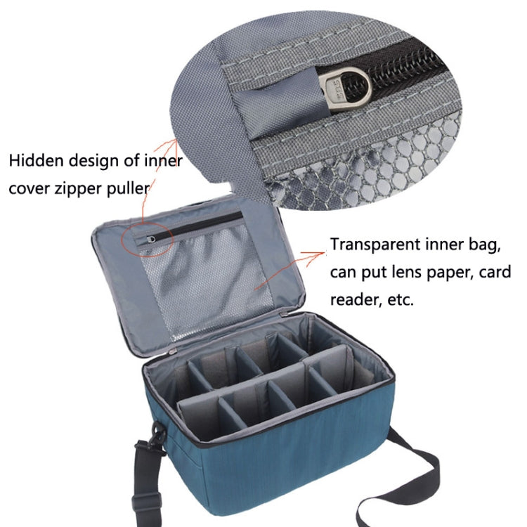 333 SLR Camera Storage Bag Digital Camera Photography Bag(Black) - Strap Satchel by PMC TechLife | Online Shopping South Africa | PMC TechLife | Buy Now Pay Later Mobicred