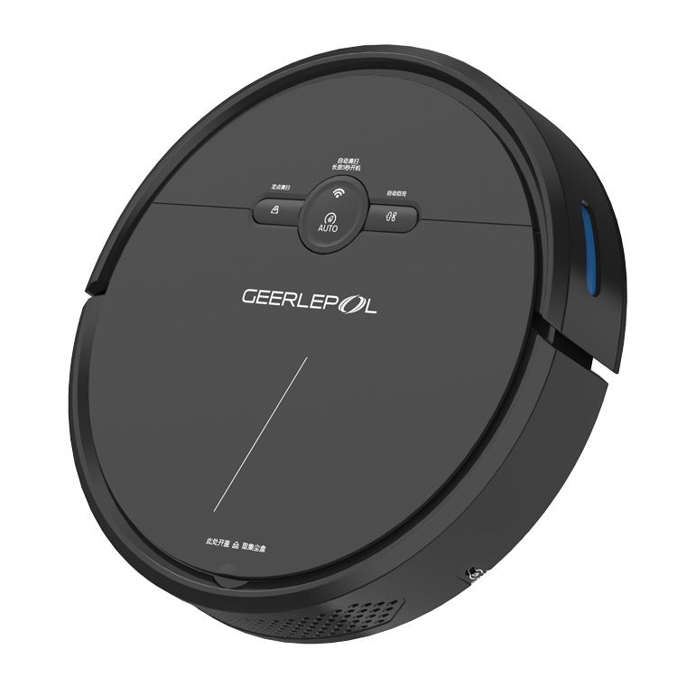 GEERLEPOL Smart Home Automatic Refilling Sweeping Robot, High Configuration Support Mobile Phone APP(Black) - Robot Vacuum Cleaner by GEERLEPOL | Online Shopping South Africa | PMC Jewellery | Buy Now Pay Later Mobicred