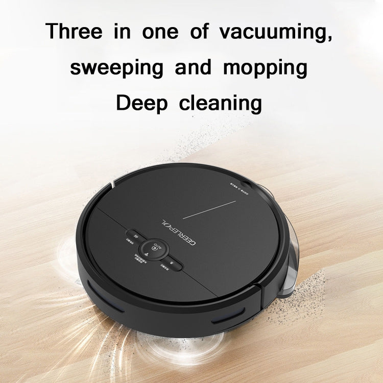 GEERLEPOL Smart Home Automatic Refilling Sweeping Robot, High Configuration Support Mobile Phone APP(White) - Robot Vacuum Cleaner by GEERLEPOL | Online Shopping South Africa | PMC Jewellery | Buy Now Pay Later Mobicred