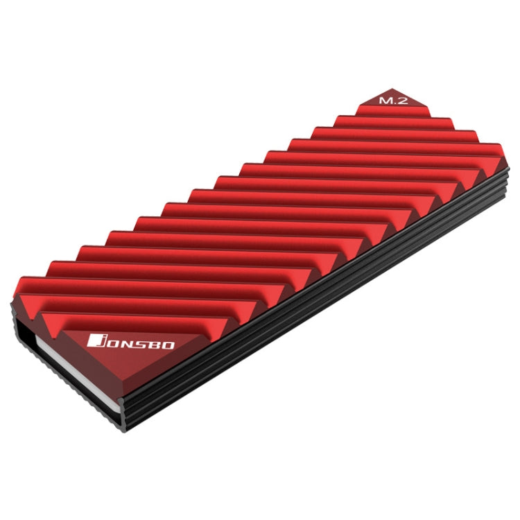 Jonsbo M.2-3 Solid State Radiator For NVME/SSD(Red) - Fan Cooling by Jonsbo | Online Shopping South Africa | PMC Jewellery