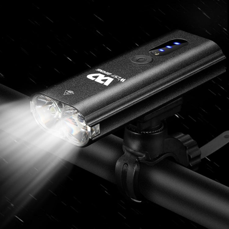 WEST BIKING Bicycle Light Sensor Headlight Mountain Bike Night Riding Strong Light(Black) - Headlights by WEST BIKING | Online Shopping South Africa | PMC TechLife | Buy Now Pay Later Mobicred