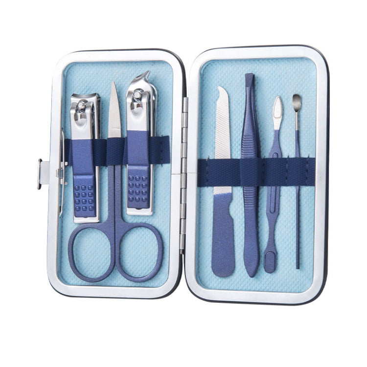 2 Sets 7 In 1 Stainless Steel Nail Clipper Set Nail Art Set Manicure Tools - Nail Clipper by PMC Jewellery | Online Shopping South Africa | PMC Jewellery | Buy Now Pay Later Mobicred