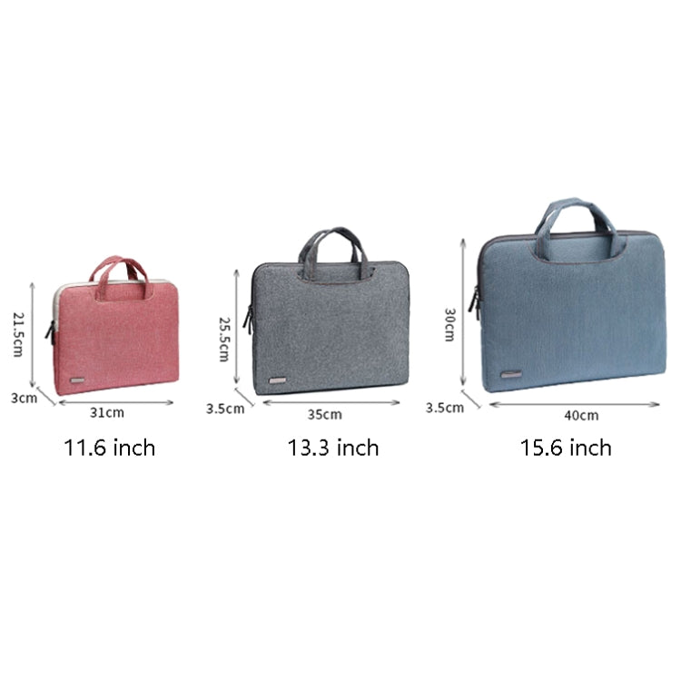 LiSEN LS-116 Simple Laptop Bag Business Laptop Liner Bag, Size: 13.3 inch(Canvas Colorful Leaves Black) - 13.3 inch by LiSEN | Online Shopping South Africa | PMC Jewellery | Buy Now Pay Later Mobicred