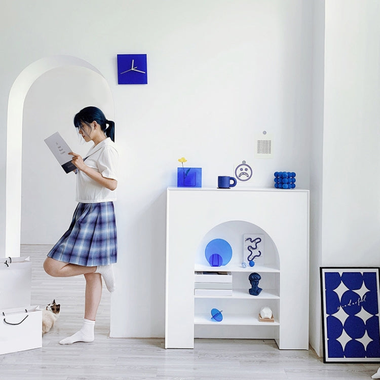 Blue Plaster Studio Background Ornament Photo Props - free shipping - PMC TechLife - Order now!