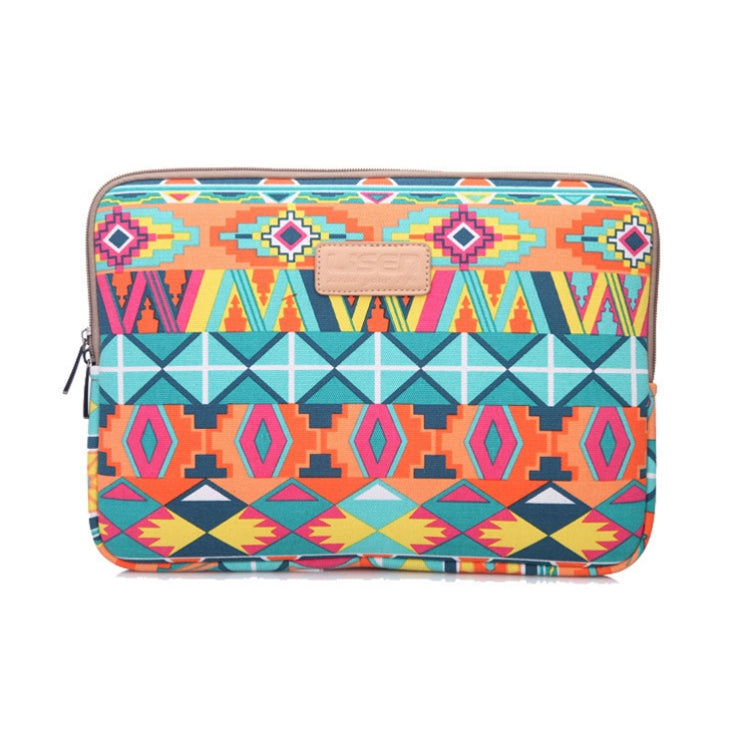 LiSEN LS-518 Lingge Pattern Laptop Computer Liner Bags, Size: 14 inch(Green Pattern Diamond Lattice) - free shipping - PMC Jewellery - Order now!
