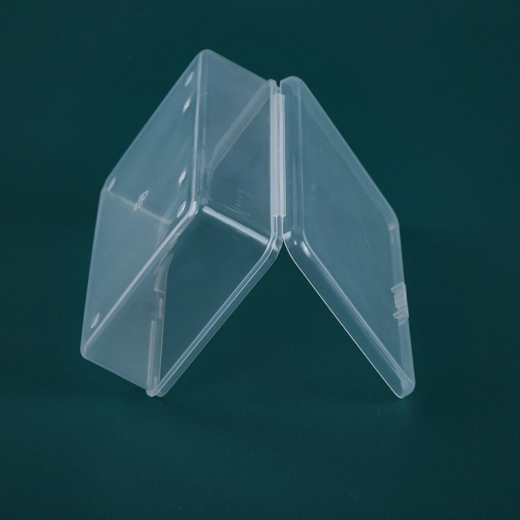 PP Rectangular Transparent Plastic Box Flip Cover Parts Hardware Tool Storage Box - Storage Boxes by PMC TechLife | Online Shopping South Africa | PMC TechLife | Buy Now Pay Later Mobicred