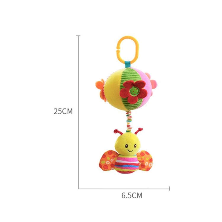 Stroller Drawstring Cloth Ball Toy Baby Soothing Hand Grab Ball Plush Bed Bell Lathe Pendant(Blue Bird) - Baby Toys by PMC Jewellery | Online Shopping South Africa | PMC Jewellery | Buy Now Pay Later Mobicred