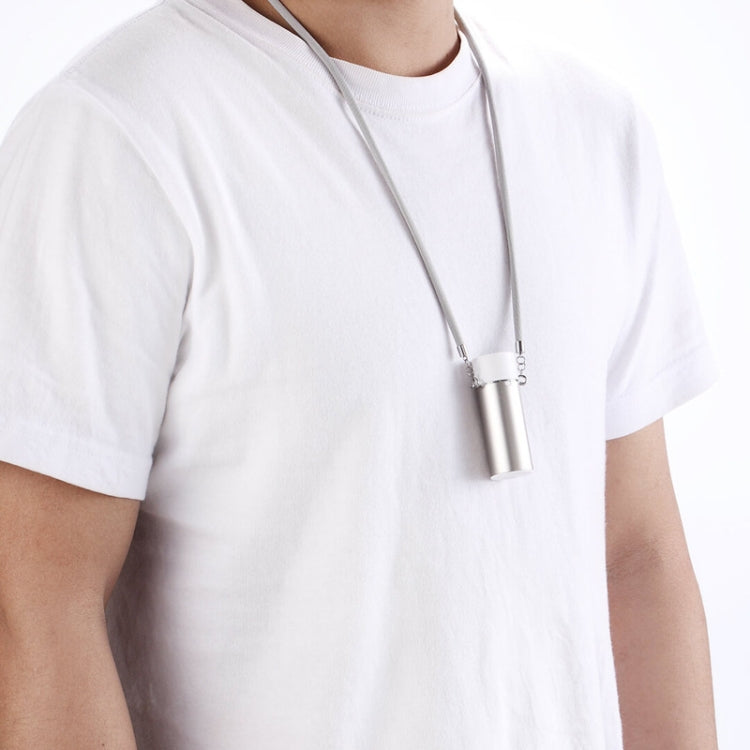EP205 Portable Air Purifier Negative Ion Necklace Hanging Collar Purifier(Silver) - free shipping - PMC TechLife - Order now!