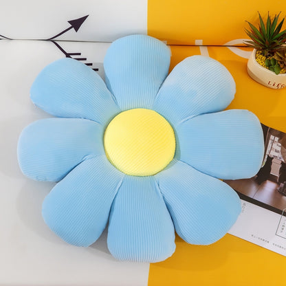 Small Daisy Flower Soft Elastic Cushion Pillow 72cm(Sky Blue) - Cushions & Pillows by PMC Jewellery | Online Shopping South Africa | PMC Jewellery | Buy Now Pay Later Mobicred