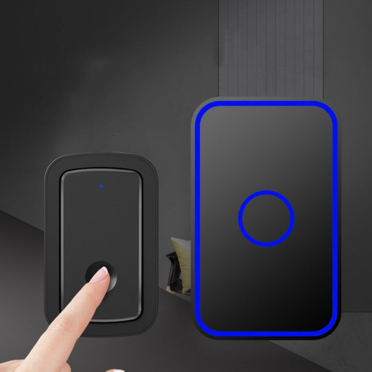 CACAZI A19 1 For 4 Wireless Music Doorbell without Battery, Plug:US Plug(Black) - free shipping - PMC TechLife - Order now!