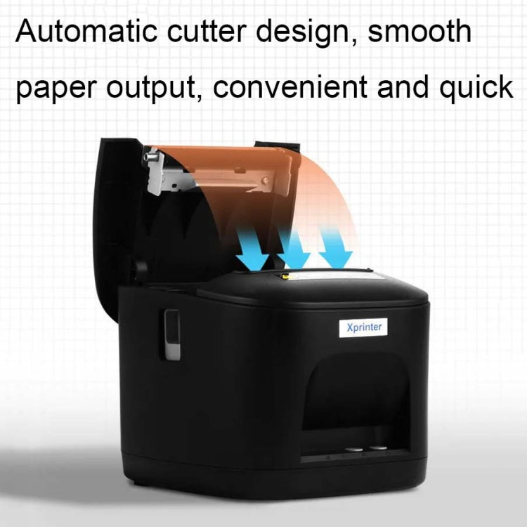 Xprinter XP-T80 72mm Portable Express List Thermal Receipt Printer, Style:USB+COM(EU Plug) - free shipping - PMC TechLife - Order now!