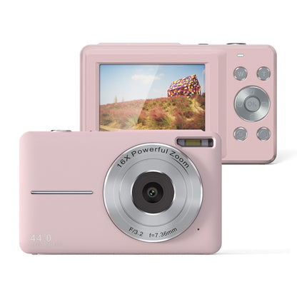 DC403L-AF 2.4-Inch 16X Zoom HD Digital Camera Mini Children Photography Camera UK Plug(Pink) - Children Cameras by PMC Jewellery | Online Shopping South Africa | PMC Jewellery | Buy Now Pay Later Mobicred