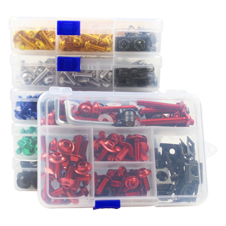 177 PCS/ Box Motorcycle Modification Accessories Windshield Cover Set Screw(Gold) - Others by PMC TechLife | Online Shopping South Africa | PMC TechLife | Buy Now Pay Later Mobicred