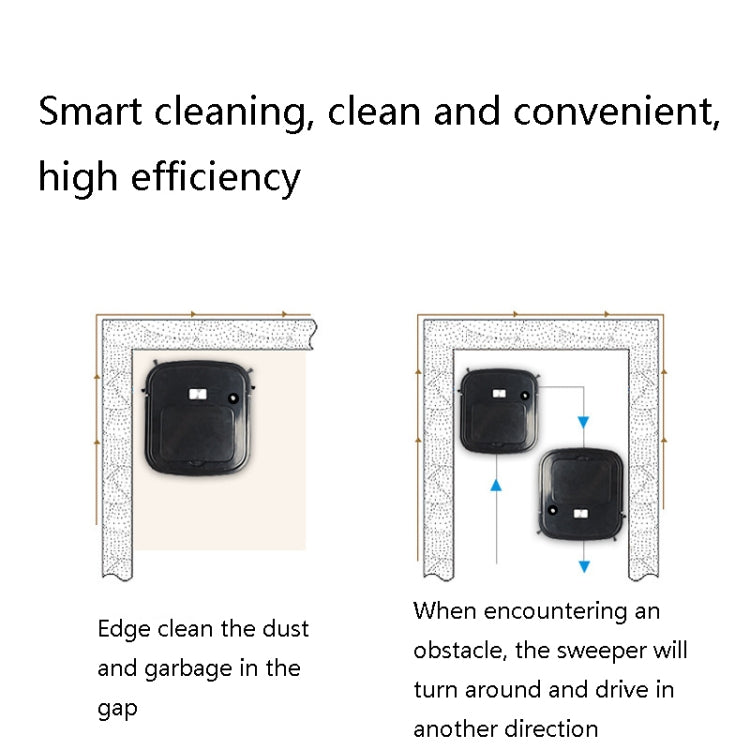 3 in 1 Smart USB Charging Sweeping Machine, Specification: Pearl White - Robot Vacuum Cleaner by PMC TechLife | Online Shopping South Africa | PMC TechLife | Buy Now Pay Later Mobicred