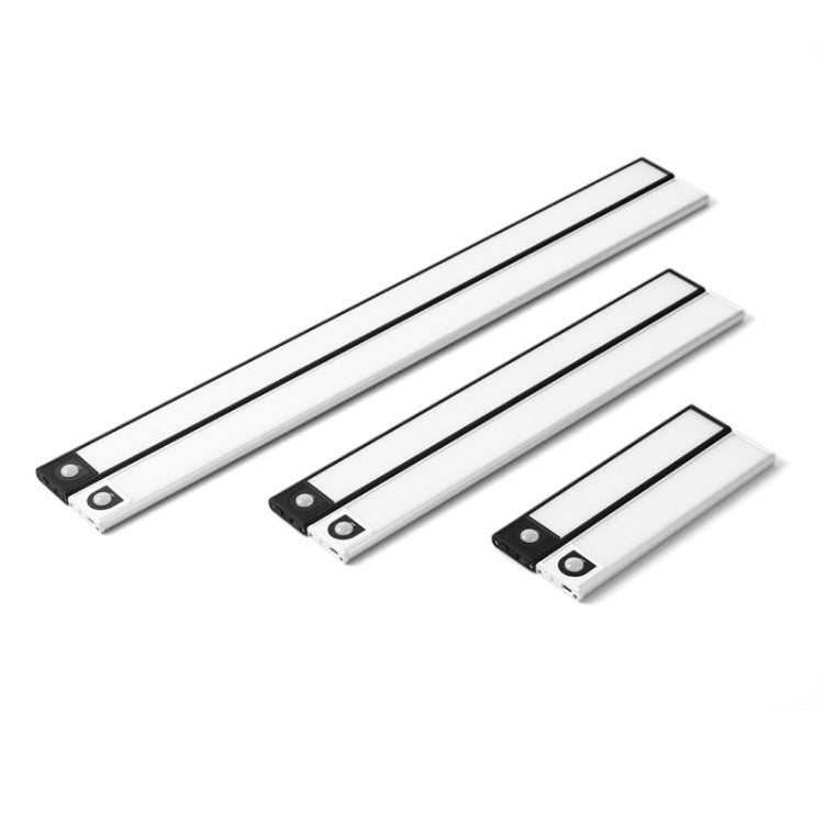 Intelligent Automatic Human Body Induction Wireless LED Lamp 40cm(Silver + White Light) - Sensor LED Lights by PMc TechLife | Online Shopping South Africa | PMc TechLife | Buy Now Pay Later Mobicred