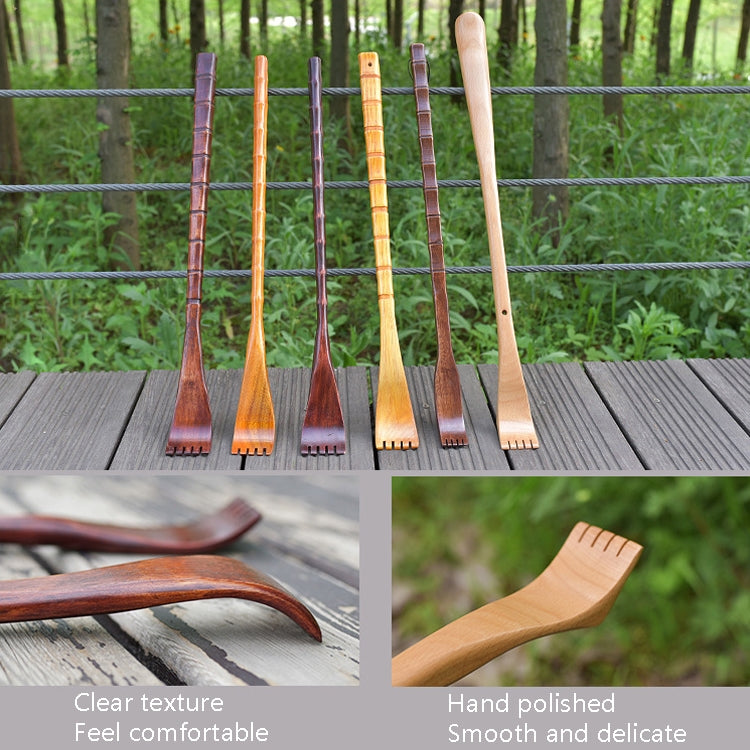 BQR01 Back Scratcher Long Handle Wooden Massage Scratcher, Style: Small Hand - free shipping - PMC TechLife - Order now!