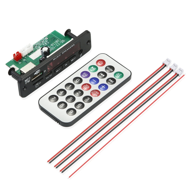 811BT 12V 2 x 20W Amplifier Bluetooth MP3 Decoding Board(Black) -  by PMC TechLife | Online Shopping South Africa | PMC TechLife | Buy Now Pay Later Mobicred