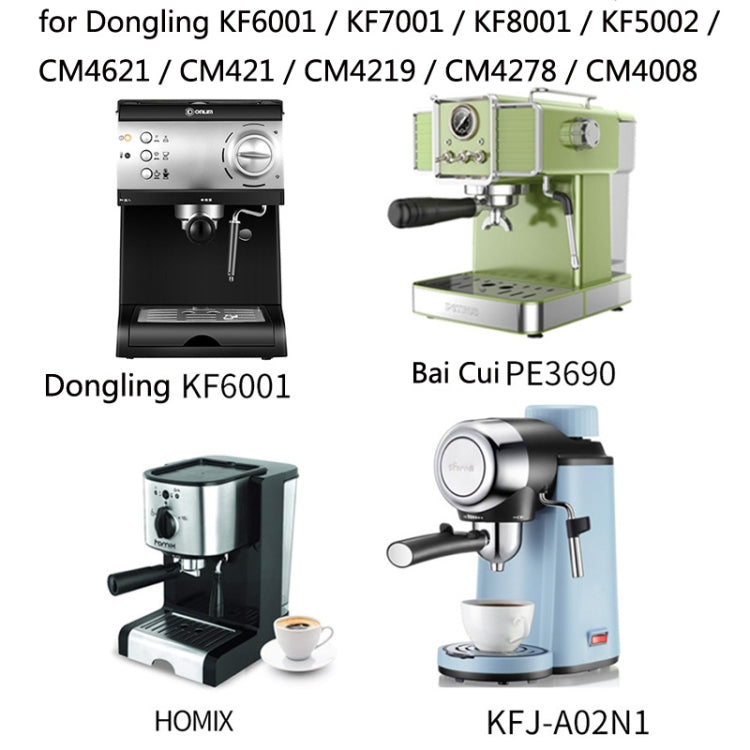 DL-1 Zinc Alloy Coffee Maker Bottomless Handle For Dongling, Style: Red Gem Without Buckle - free shipping - PMC TechLife - Order now!
