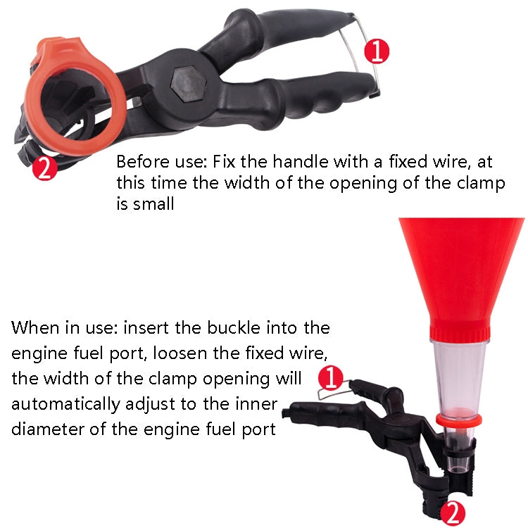 Car Plus Oil Funnel Tool Oil Filling Machine, Specification: B Version - Engine Repair Tools by PMC Jewellery | Online Shopping South Africa | PMC Jewellery | Buy Now Pay Later Mobicred