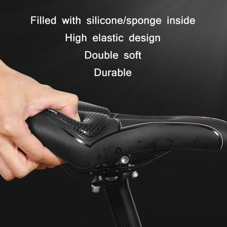 WEST BIKING Bicycle Riding Comfortable Silicone Saddle, Style: Fish Scale - free shipping - PMc TechLife - Order now!
