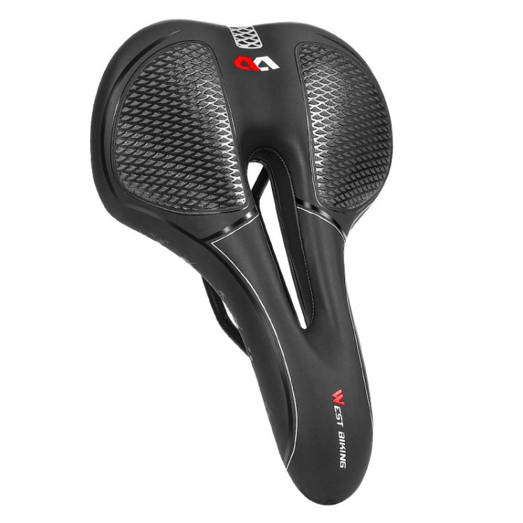 WEST BIKING Bicycle Riding Comfortable Silicone Saddle, Style: Fish Scale (Sponge) - Bicycle Saddle by WEST BIKING | Online Shopping South Africa | PMc TechLife | Buy Now Pay Later Mobicred