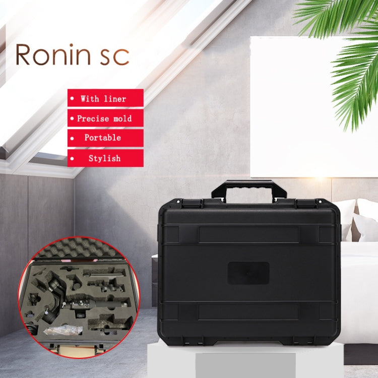 Explosion-Proof Shockproof Waterproof Box Bag For DJI Ronin SC(Black) -  by PMC TechLife | Online Shopping South Africa | PMC TechLife | Buy Now Pay Later Mobicred