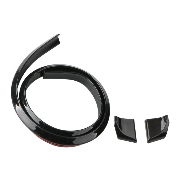 Car Universal Tail Paste Top Wing, Specification: 3.5cm Bright Black - Decorative Strip by PMc TechLife | Online Shopping South Africa | PMc TechLife | Buy Now Pay Later Mobicred