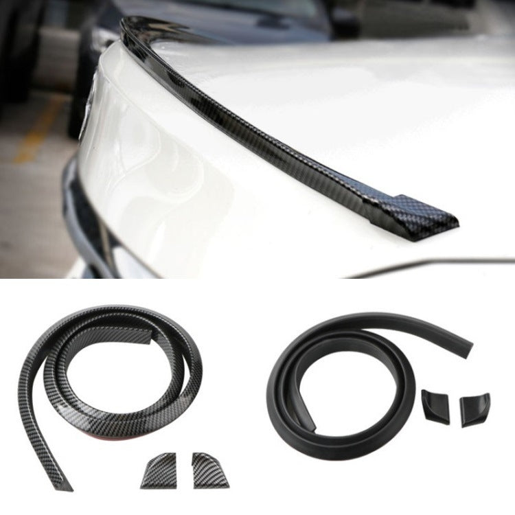 Car Universal Tail Paste Top Wing, Specification: 3.5cm Bright Black - Decorative Strip by PMc TechLife | Online Shopping South Africa | PMc TechLife | Buy Now Pay Later Mobicred