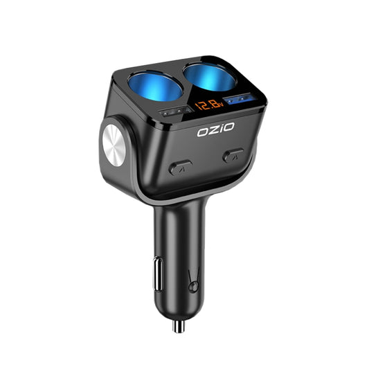 Ozio Car Charger Cigarette Lighter With USB Plug Car Charger, Model: Y48Q 6.5A Black - Cigar Socket by PMC Jewellery | Online Shopping South Africa | PMC Jewellery