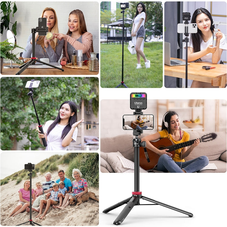 Ulanzi MT-44 42 inch Tripod With Phone Mount Holder( Black) - Stand by Ulanzi | Online Shopping South Africa | PMC Jewellery | Buy Now Pay Later Mobicred