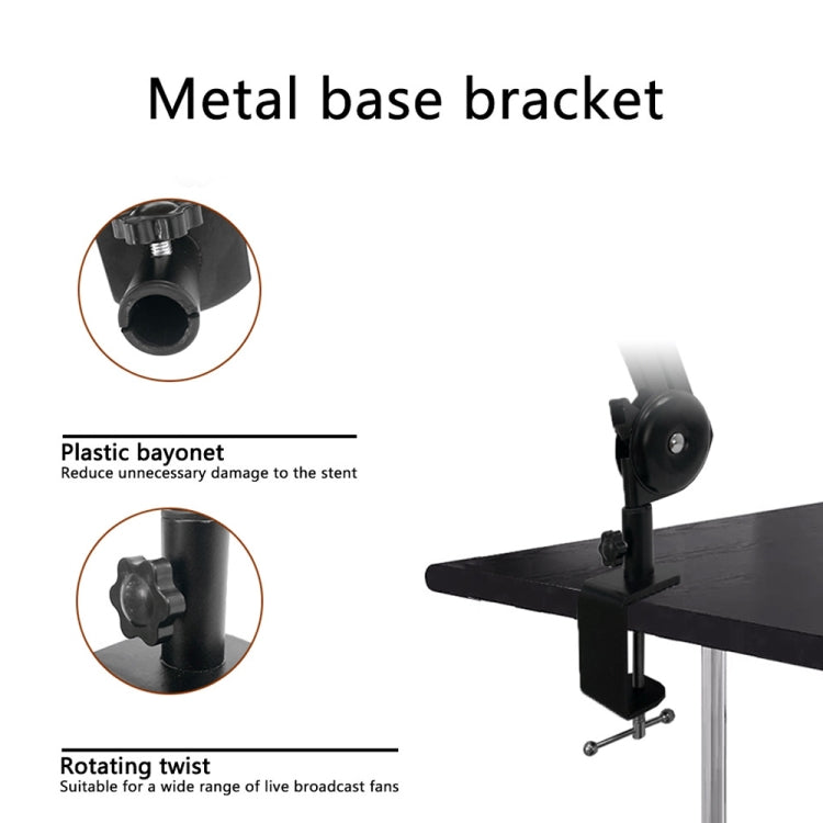 Microphone Desktop Cantilever Stent 360 Degree Rotating Bracket(GAZ-40P B) - Stand by PMC Jewellery | Online Shopping South Africa | PMC Jewellery | Buy Now Pay Later Mobicred