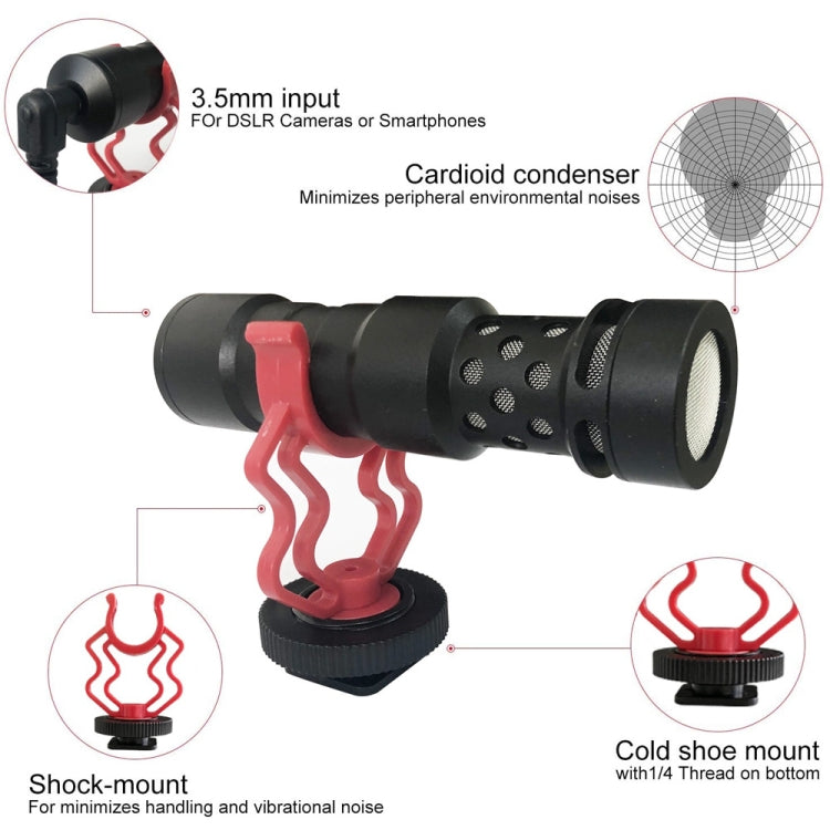 GAM-MG1 Mobile Phone Interview Recording Microphone, Style: GAM-MG1 A - Microphone by PMC TechLife | Online Shopping South Africa | PMC TechLife | Buy Now Pay Later Mobicred
