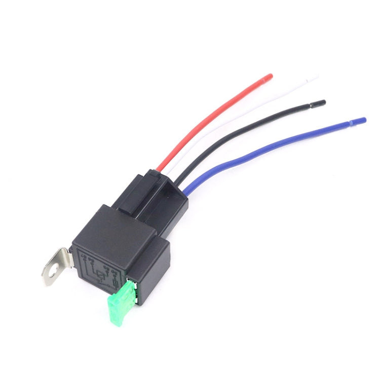 5 Sets JD2912 4 Pin Car Relay With Fuse, Rated voltage: 12V - Relays by PMC Jewellery | Online Shopping South Africa | PMC Jewellery | Buy Now Pay Later Mobicred