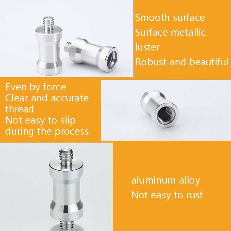 10 PCS Screw Adapter 1/4 Female to 3/8 Male Screw - free shipping - PMC TechLife - Order now!