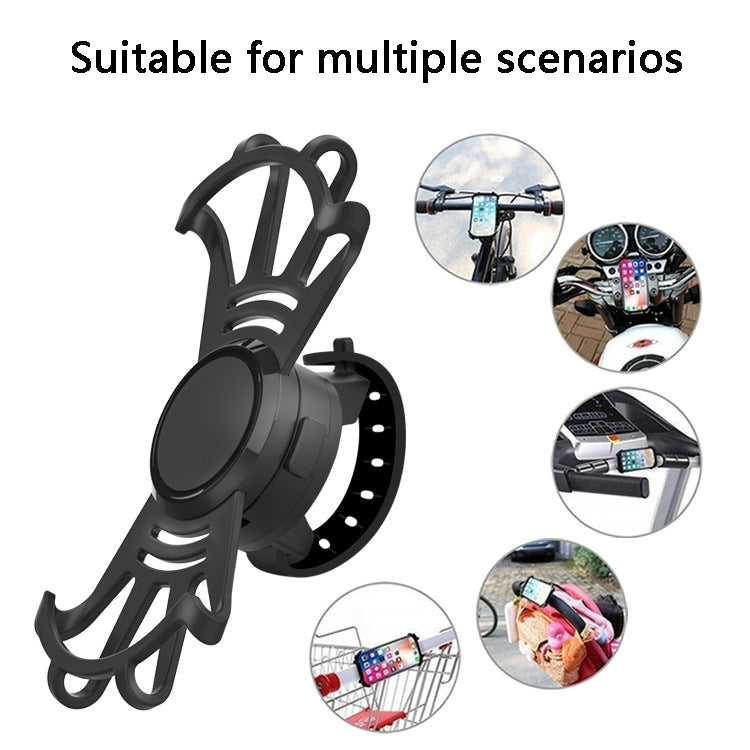 M-8 Multi-Functional 360 Rotating Bicycle Phone Frame(Black) - Holders by PMC TechLife | Online Shopping South Africa | PMC TechLife | Buy Now Pay Later Mobicred