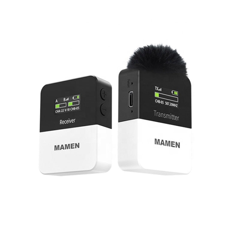 MAMEN KT-W1 Live Single-Reverse Camera Microphone, Specification: 1 in 1 - free shipping - PMC TechLife - Order now!