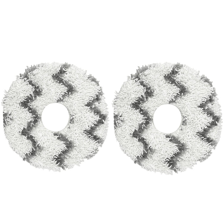 2 PCS Rag Mop Cloths For Ecovacs Deebot X1 - For ECOVACS Accessories by PMc TechLife | Online Shopping South Africa | PMc TechLife | Buy Now Pay Later Mobicred