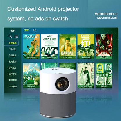 M1 Home Commercial LED Smart HD Projector, Specification: UK Plug(Foundation Version) - LED Projector by PMC Jewellery | Online Shopping South Africa | PMC Jewellery | Buy Now Pay Later Mobicred